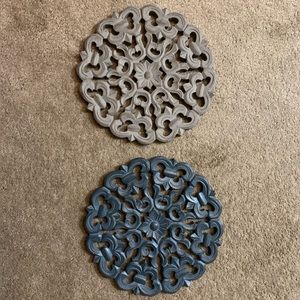 Blue and Grey Wall Hanging Home Decor